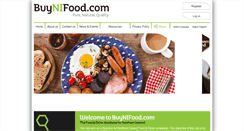 Desktop Screenshot of buynifood.com