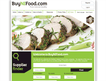 Tablet Screenshot of buynifood.com